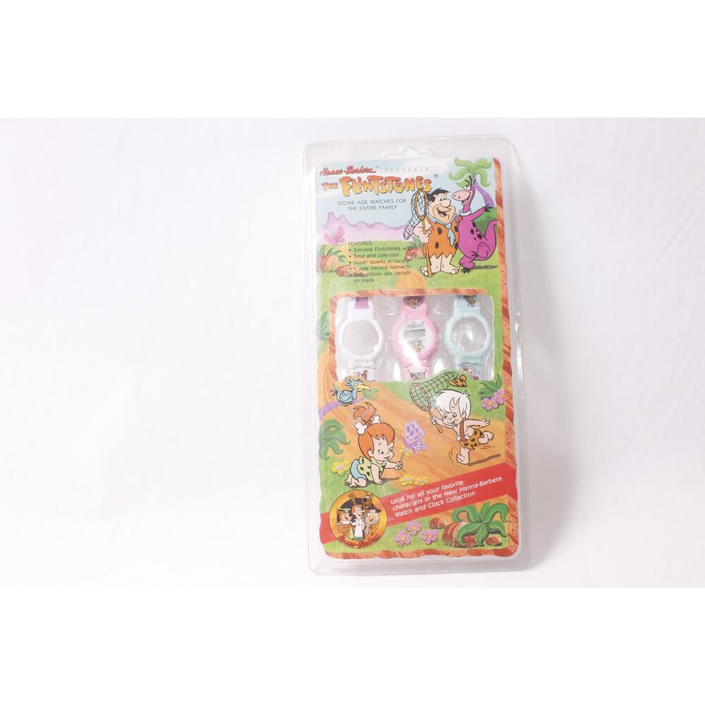 Hanna-Barbera The Flintstones Digital Watch 3-in-1 1991 Vintage ~ 260331-WH 1056